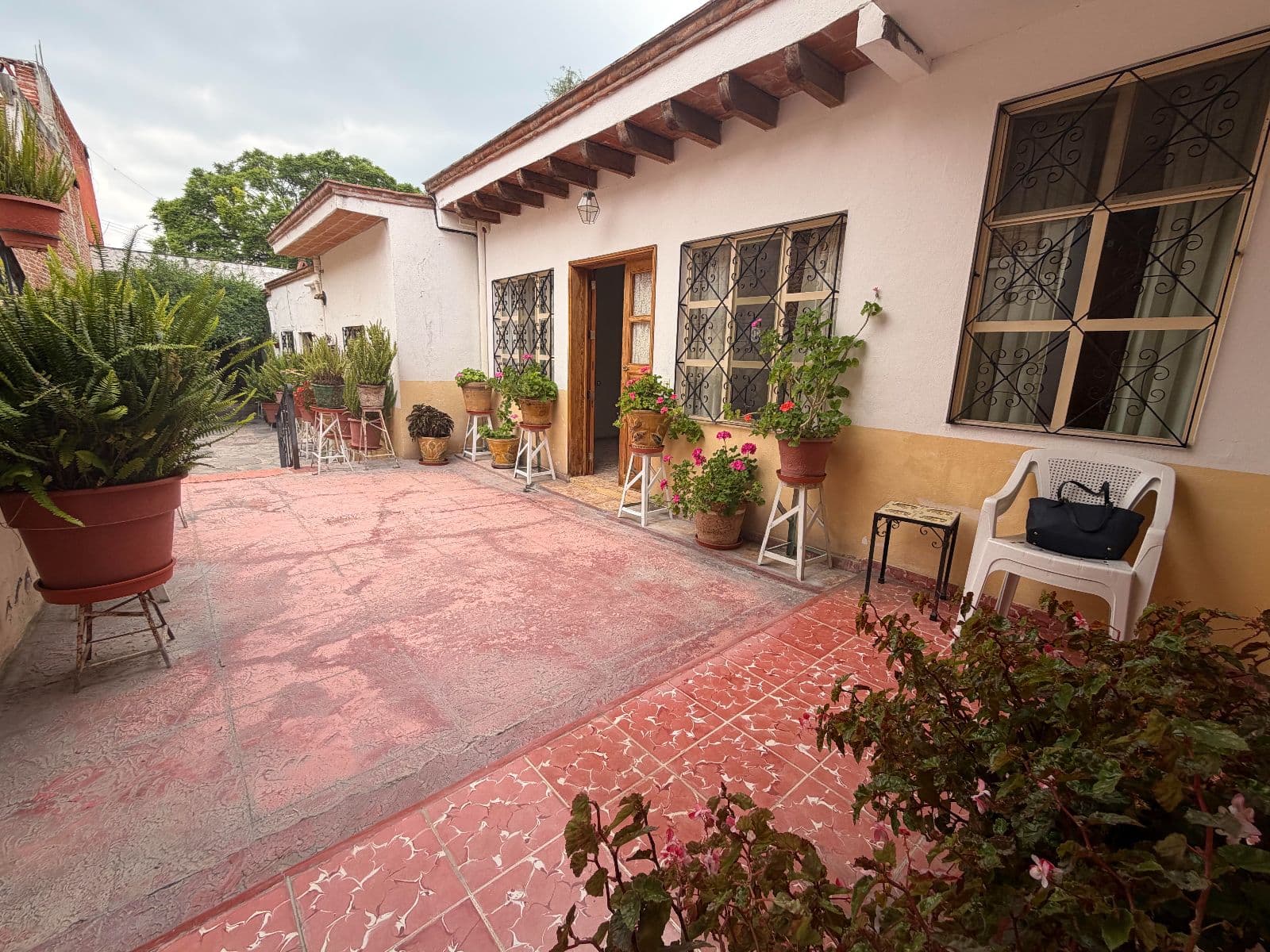 Casa Calzada — Centro, San Miguel de Allende — photo 5 — charming courtyard, sun-drenched terracotta elegance
