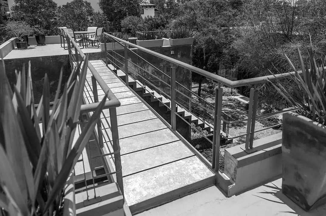 CASA SANCHEZ RENERO — Balcones, San Miguel de Allende — photo 24 — elevated terrace with panoramic vistas