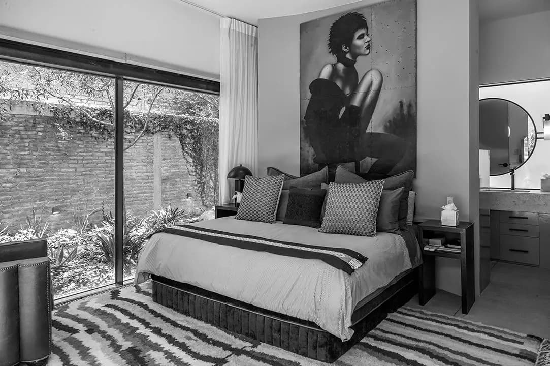 CASA SANCHEZ RENERO — Balcones, San Miguel de Allende — photo 13 — contemporary sanctuary with garden views