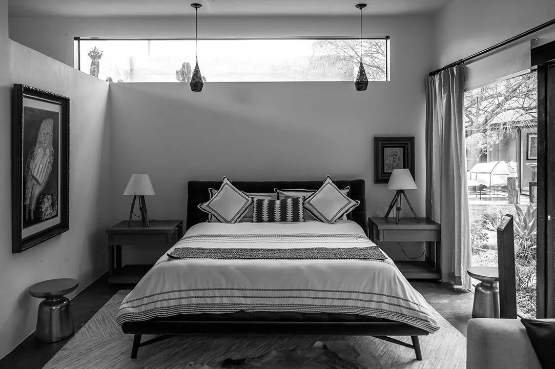CASA SANCHEZ RENERO — Balcones, San Miguel de Allende — photo 17 — serene bedroom, abundant natural light