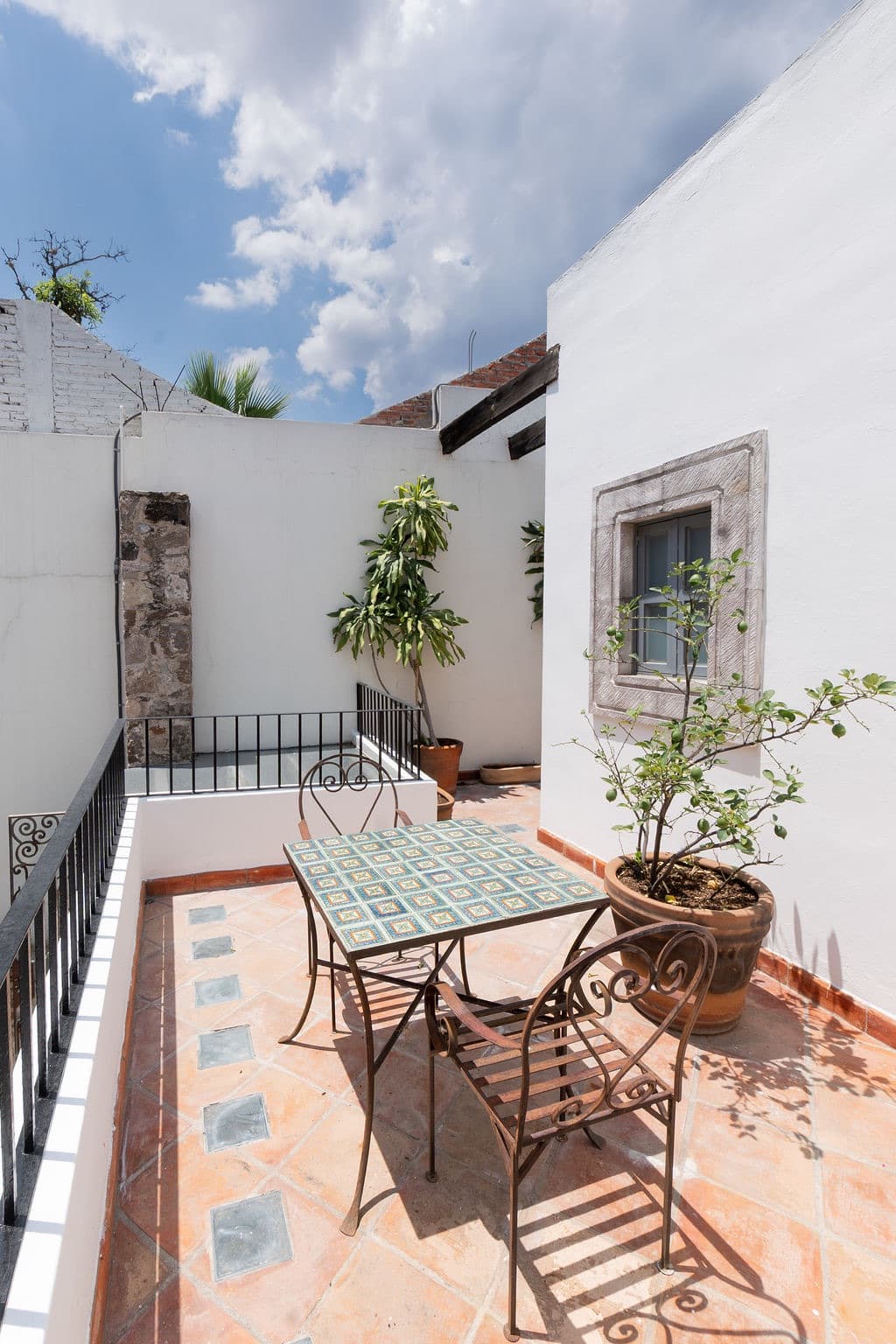 CASA TENERIAS — Centro, San Miguel de Allende — photo 28 — serene rooftop terrace, colonial charm