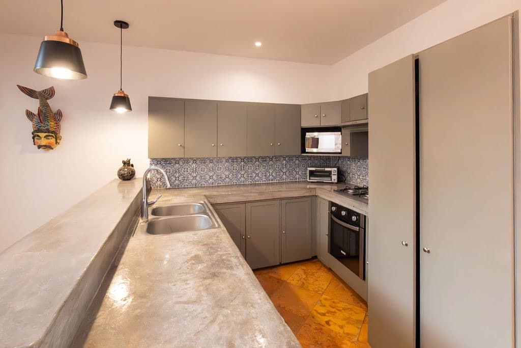 CASA TENERIAS — Centro, San Miguel de Allende — photo 6 — modern kitchen with artisanal charm