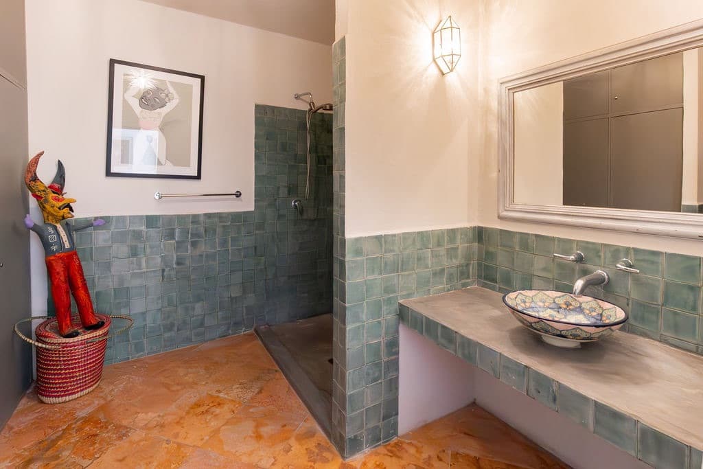 CASA TENERIAS — Centro, San Miguel de Allende — photo 2 — artisan spa bath with handcrafted details