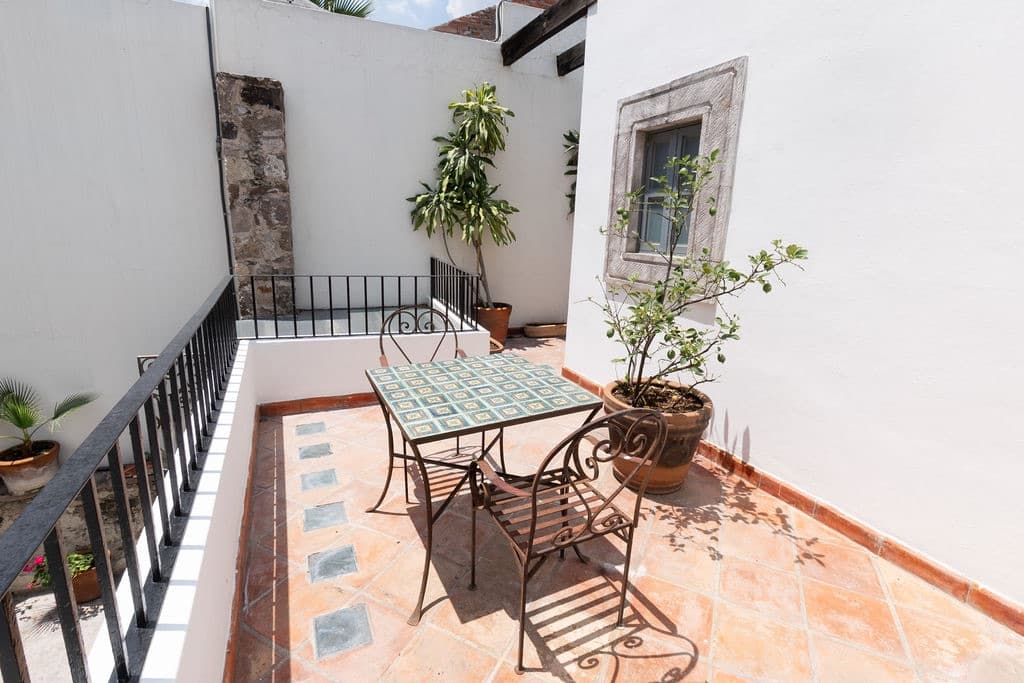 CASA TENERIAS — Centro, San Miguel de Allende — photo 23 — charming colonial patio, sun-drenched serenity