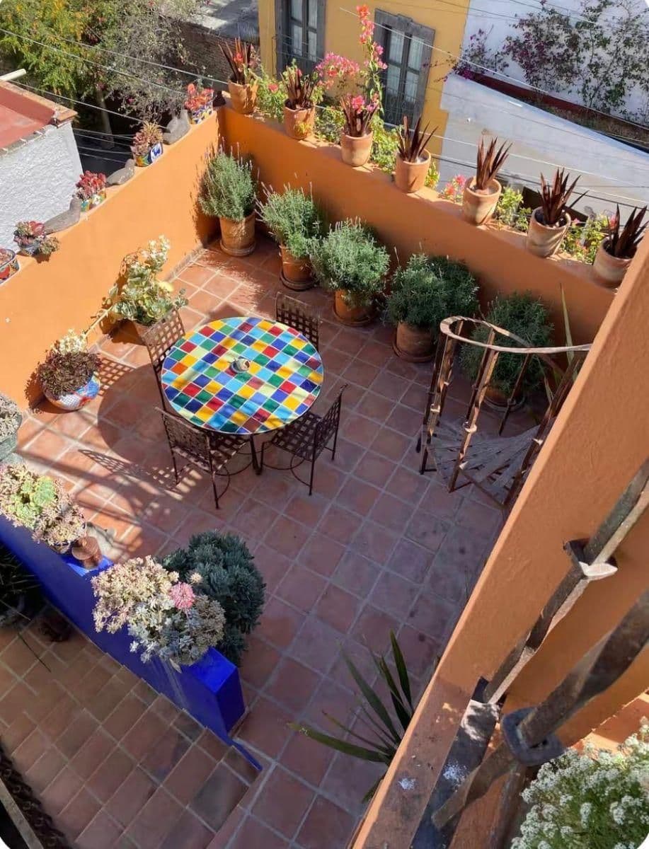 Casa Bebe — San Antonio, San Miguel de Allende — photo 13 — vibrant rooftop entertaining oasis