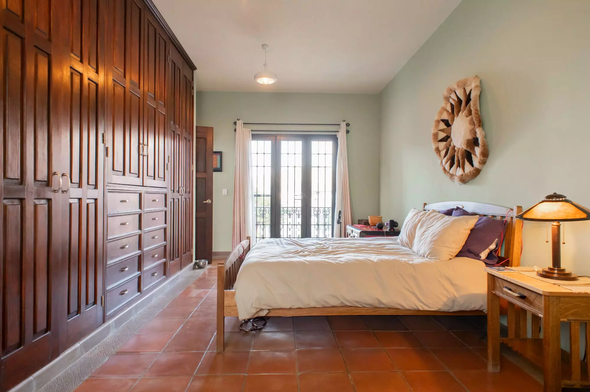 Casa Capricho Azul — El Capricho, San Miguel de Allende — photo 14 — sunlit master suite, authentic mexican elegance