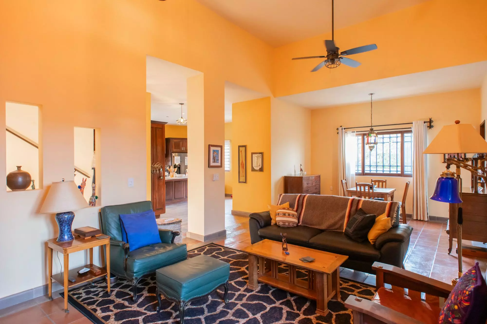Casa Capricho Azul — El Capricho, San Miguel de Allende — photo 18 — radiant living space, warm architectural charm