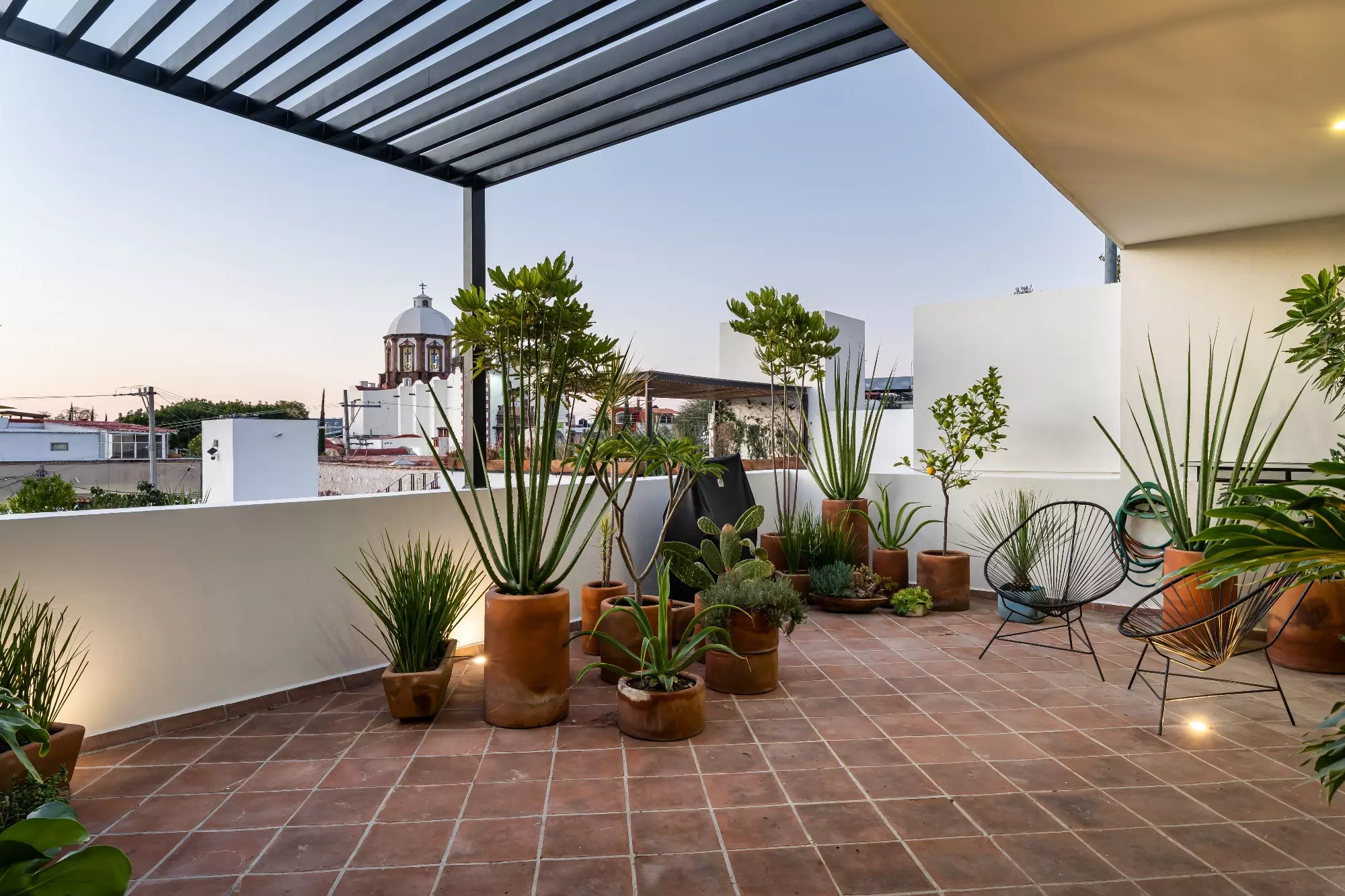 Casa Nómada — San Antonio, San Miguel de Allende — photo 22 — serene rooftop oasis with panoramic views