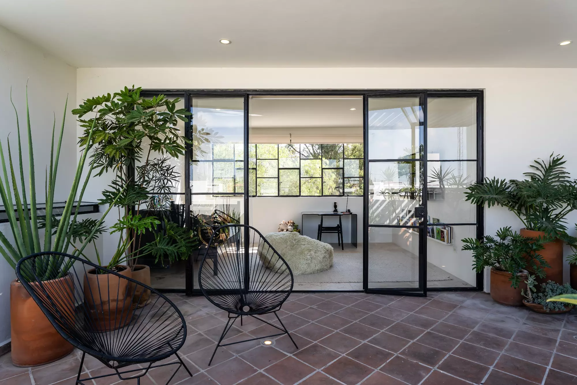 Casa Nómada — San Antonio, San Miguel de Allende — photo 19 — sophisticated modern living, seamless indoor-outdoor flow