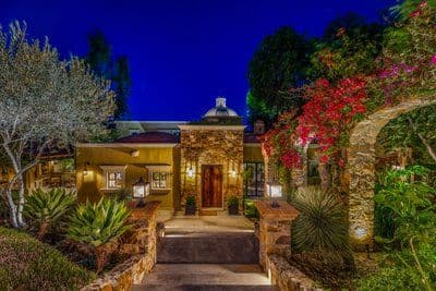 Casa Santuario — Balcones, San Miguel de Allende — photo 2 — enchanting twilight courtyard oasis