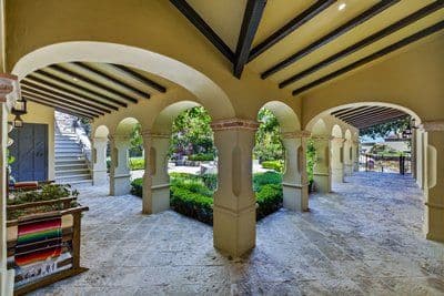 Casa Santuario — Balcones, San Miguel de Allende — photo 4 — elegant covered courtyard, timeless colonial architecture