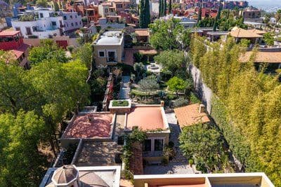 Casa Santuario — Balcones, San Miguel de Allende — photo 16 — lush oasis with mature gardens