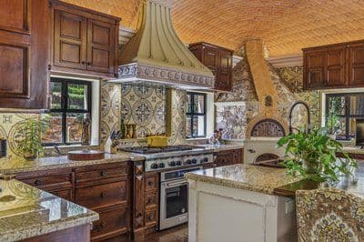Casa Santuario — Balcones, San Miguel de Allende — photo 8 — rustic-elegant kitchen with artisan details