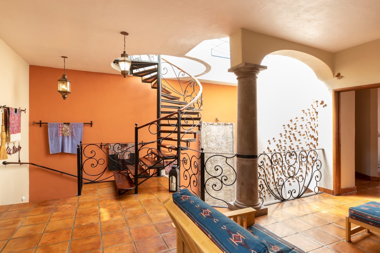 Casa Brillante — San Antonio, San Miguel de Allende — photo 8 — luminous colonial masterpiece with wrought iron elegance