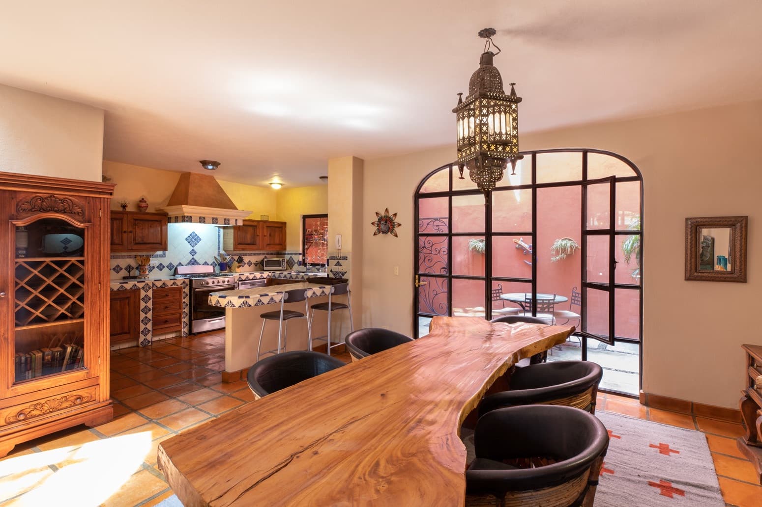 Casa Brillante — San Antonio, San Miguel de Allende — photo 5 — elegant entertaining space, moroccan details