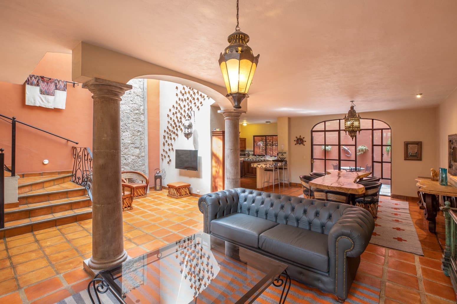 Casa Brillante — San Antonio, San Miguel de Allende — photo 2 — elegant colonial hacienda with soaring ceilings