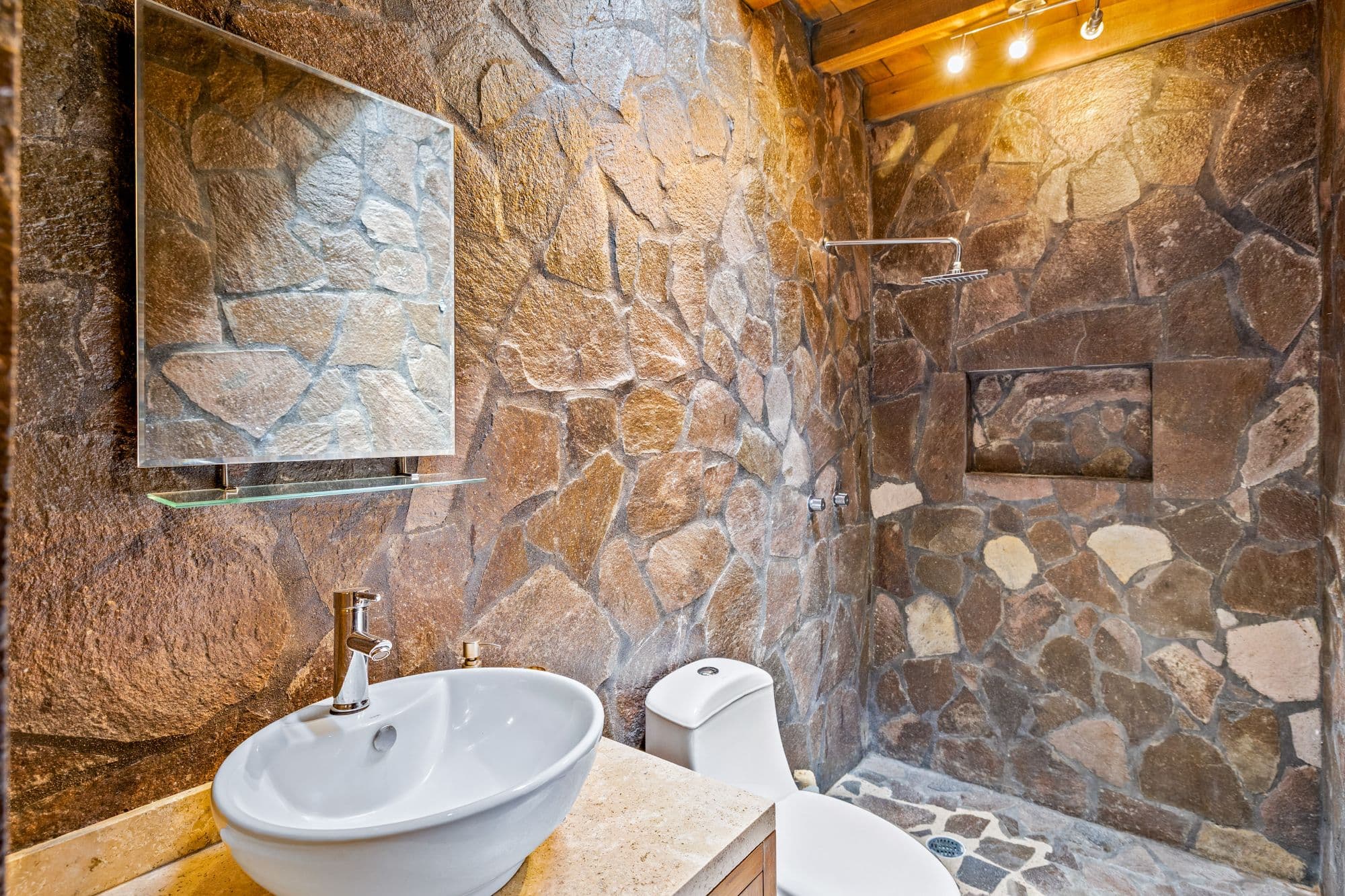 Huizaches Garden — Villa de los Frailes, San Miguel de Allende — photo 25 — rustic stone sanctuary, artisanal charm