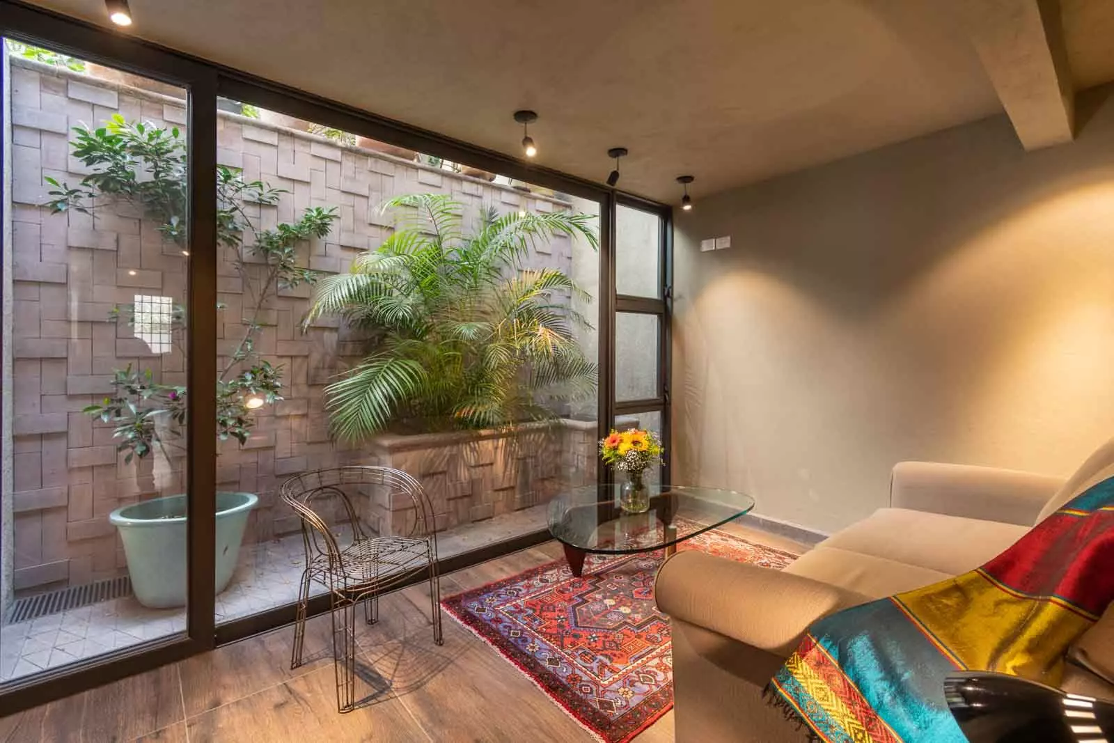Casa Lumina — Ojo de Agua, San Miguel de Allende — photo 9 — luminous courtyard living, botanical tranquility
