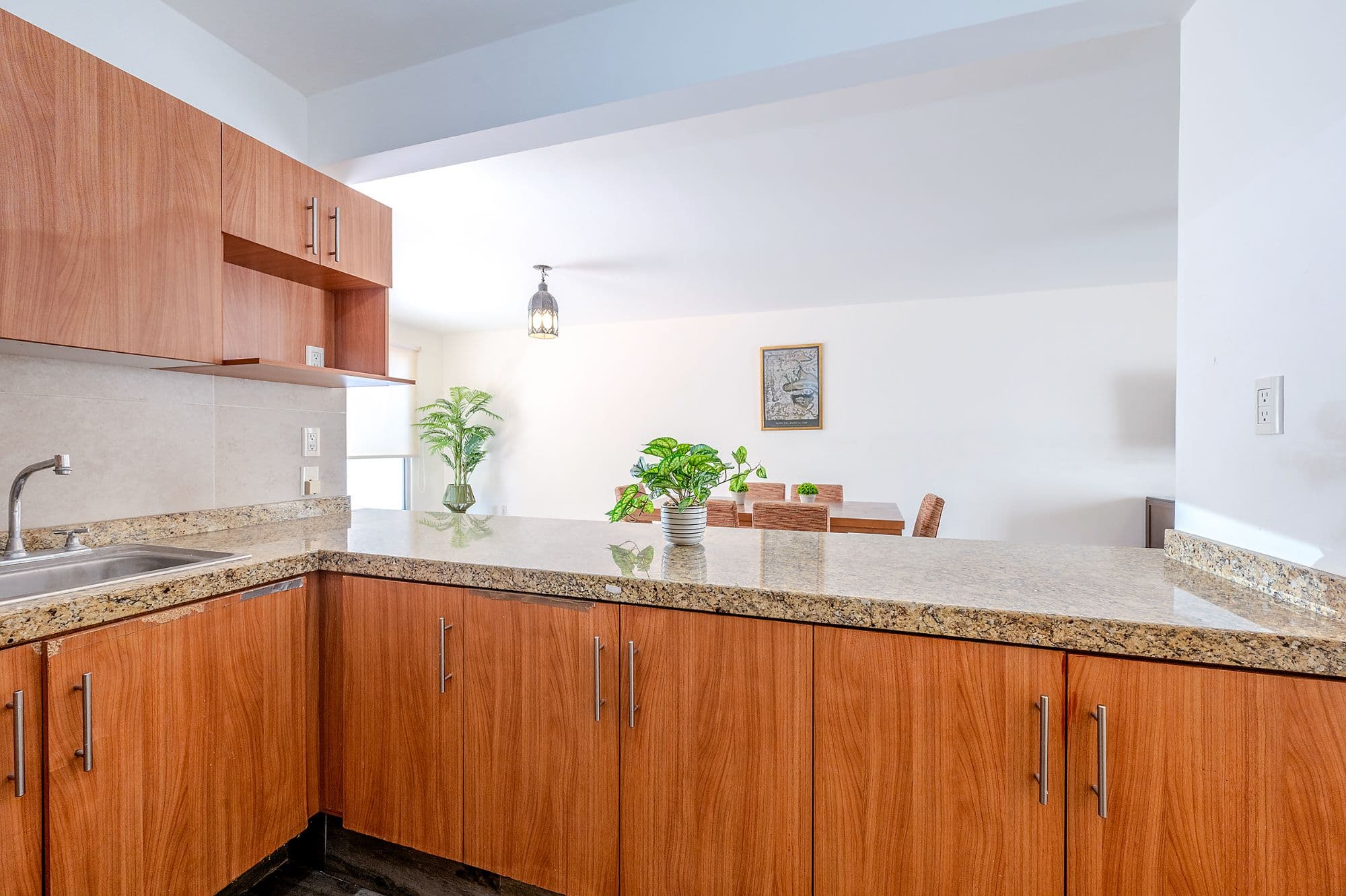 Casita Amanecer — Las Brisas, San Miguel de Allende — photo 17 — contemporary kitchen, warm wood elegance