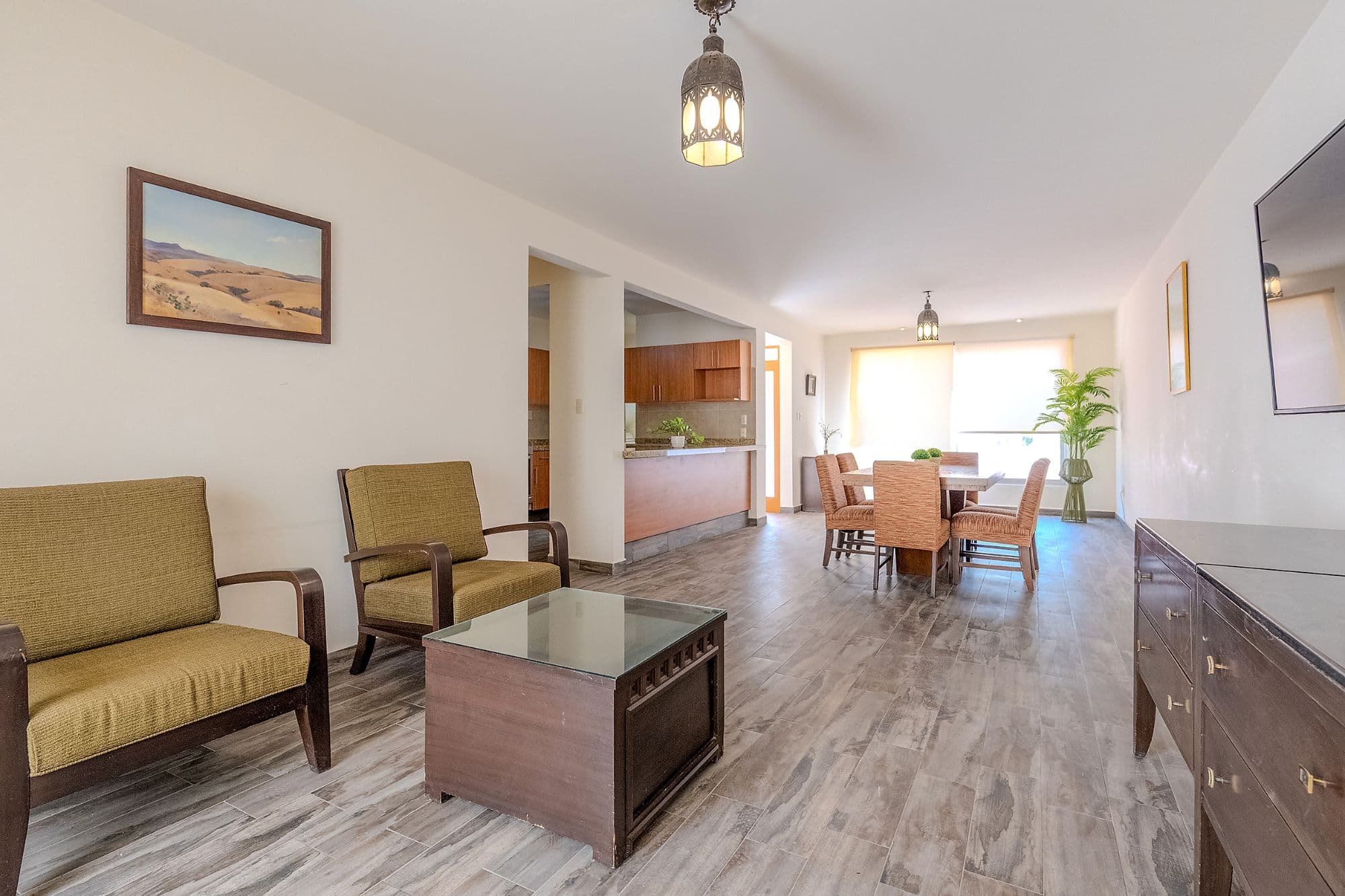 Casita Amanecer — Las Brisas, San Miguel de Allende — photo 24 — luminous open-concept entertaining space