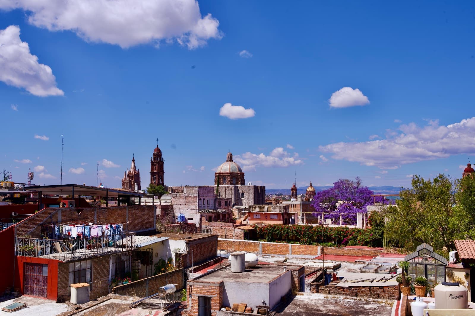 Nuñes Lofts / Loft 5 — Centro, San Miguel de Allende — photo 2 — panoramic skyline views, vibrant colonial charm