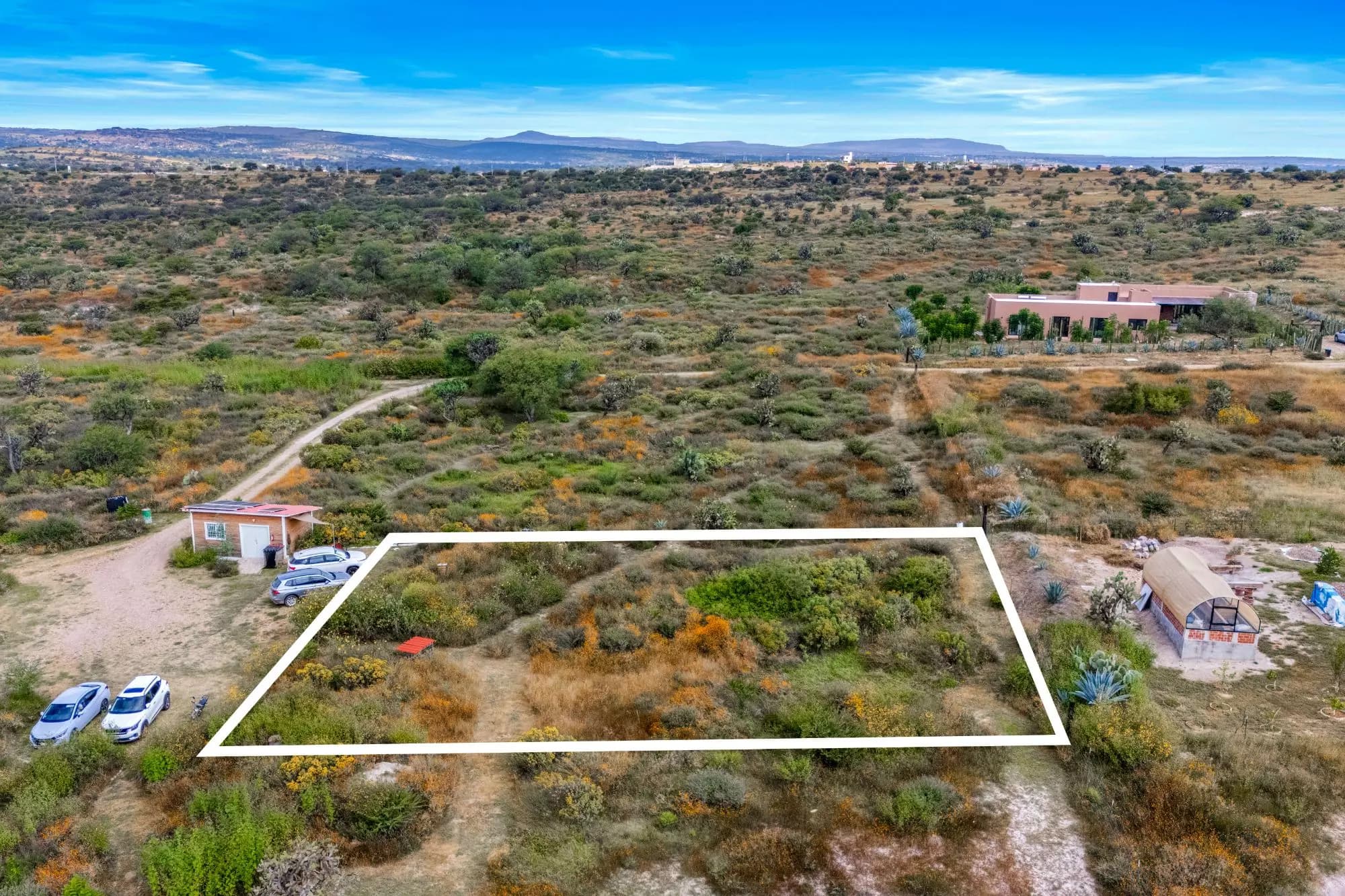 Hapori Eco Aldea Lot 1 — Capadero (San Isidro Capadero), San Miguel de Allende — photo 4 — expansive land with panoramic mountain vistas