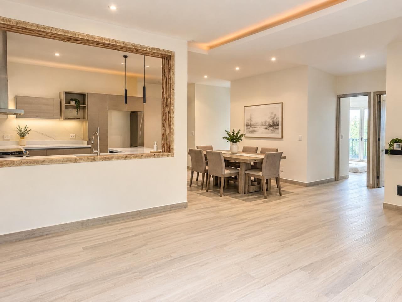 Departamento El Caracol D-4 — Caracol, San Miguel de Allende — photo 3 — contemporary open-plan living elegance