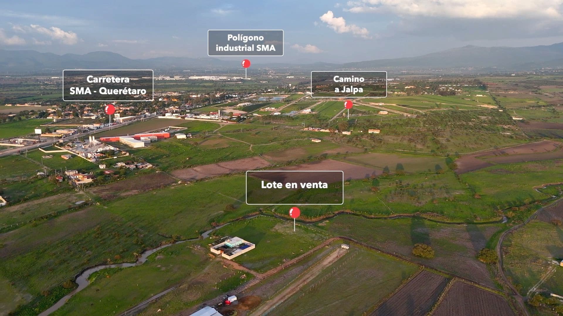 Lote Sosnabar — Sosnabar, San Miguel de Allende — photo 2 — verdant valley land, strategic location