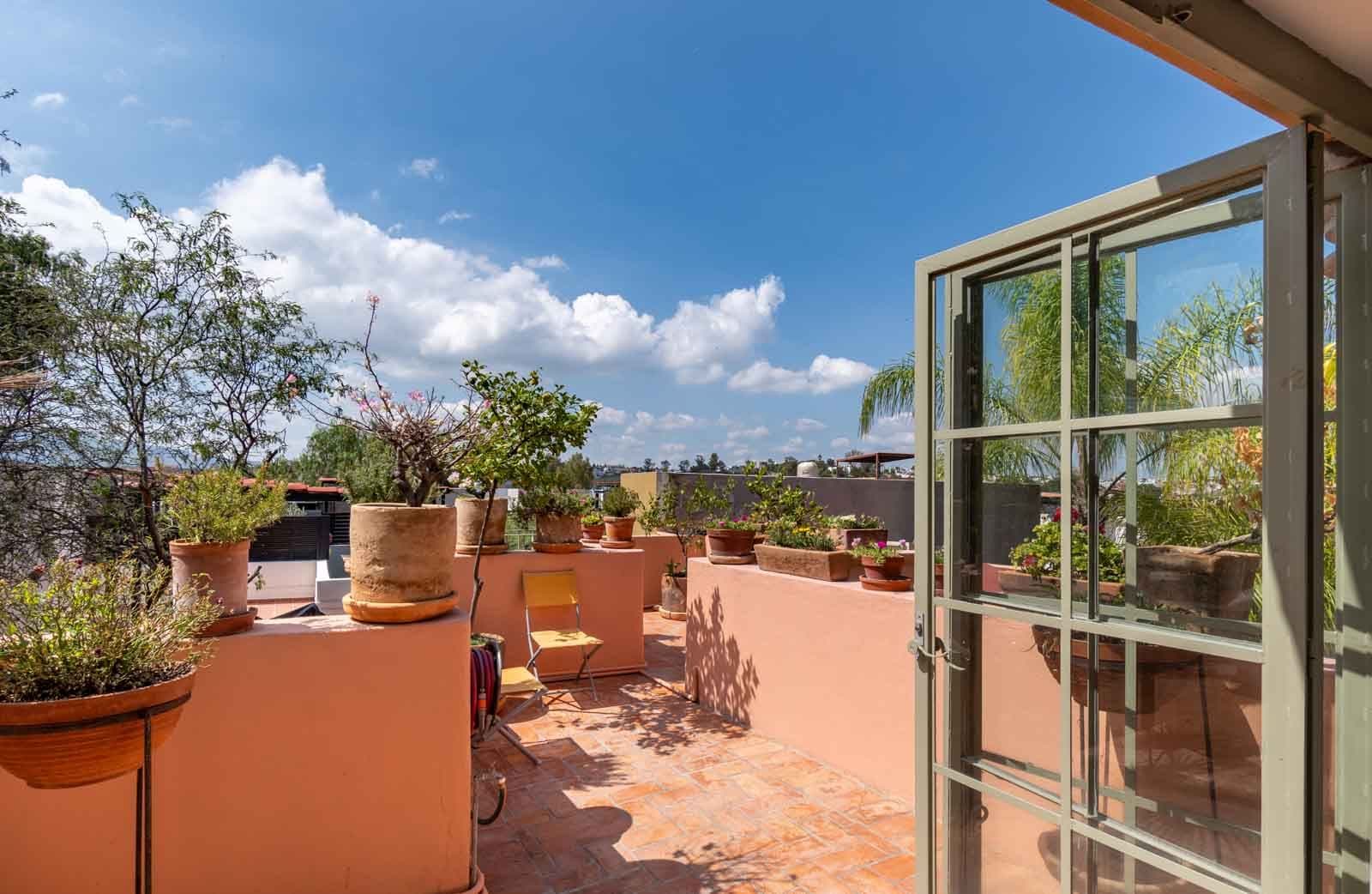 Secret Garden — San Antonio, San Miguel de Allende — photo 23 — luminous rooftop terrace with panoramic views