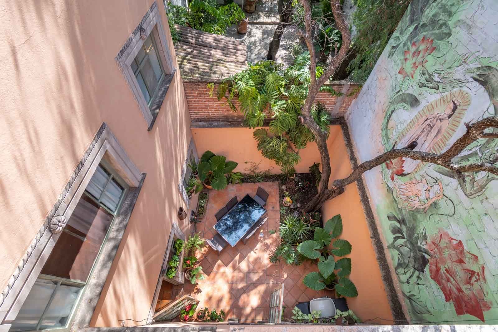Secret Garden — San Antonio, San Miguel de Allende — photo 25 — charming colonial courtyard, dappled sunlight