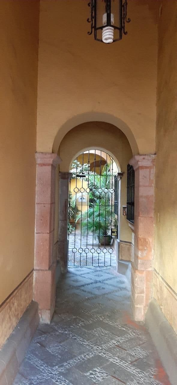 Casona Madero — Centro, San Miguel de Allende — photo 4 — charming arched passageway, authentic colonial architecture