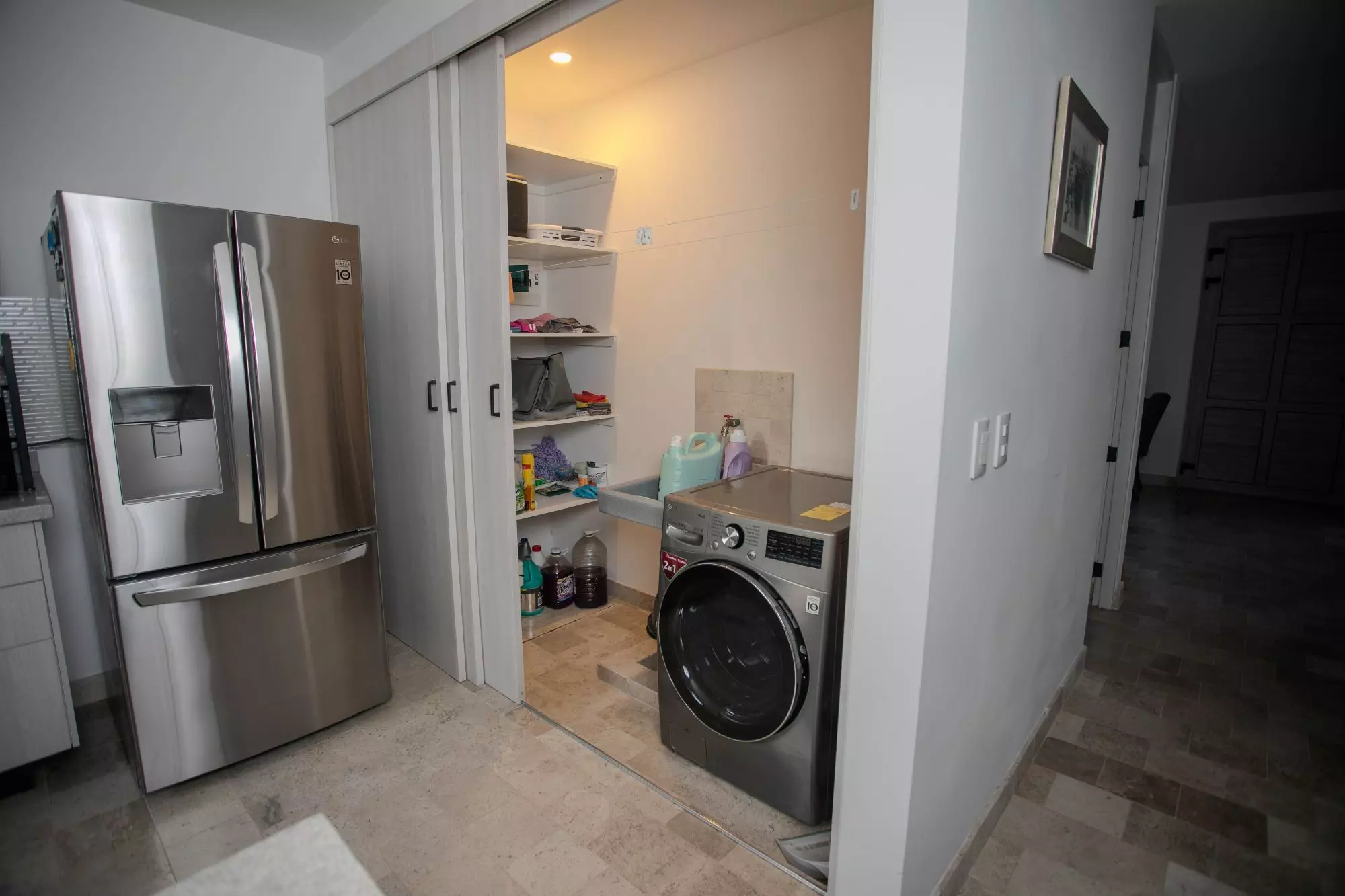 Casa Luminaria — La Luminaria, San Miguel de Allende — photo 22 — modern laundry with premium appliances