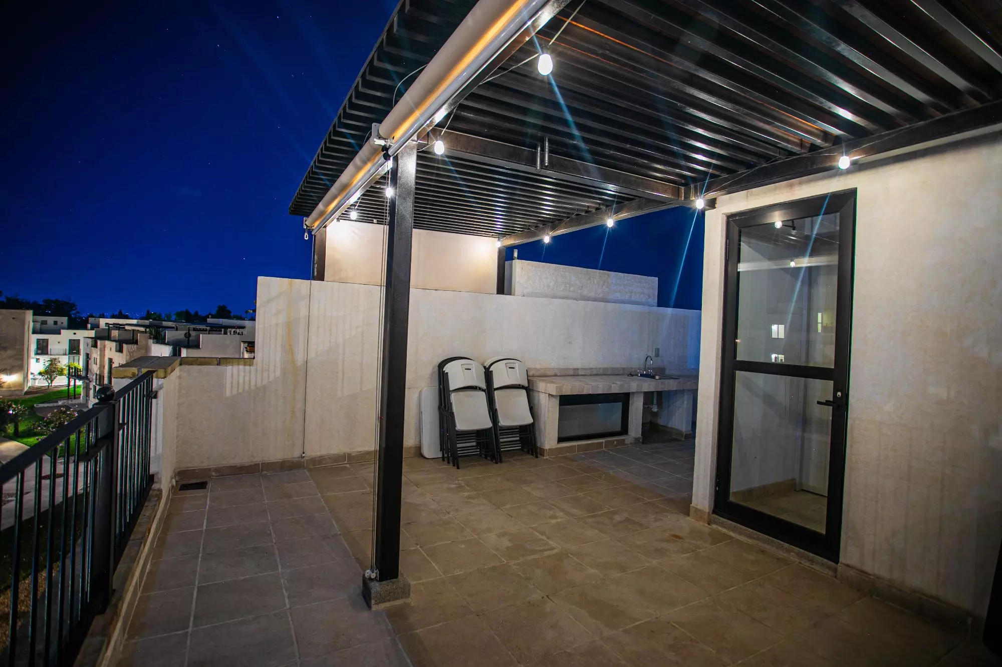 Casa Luminaria — La Luminaria, San Miguel de Allende — photo 30 — elegant rooftop entertaining space