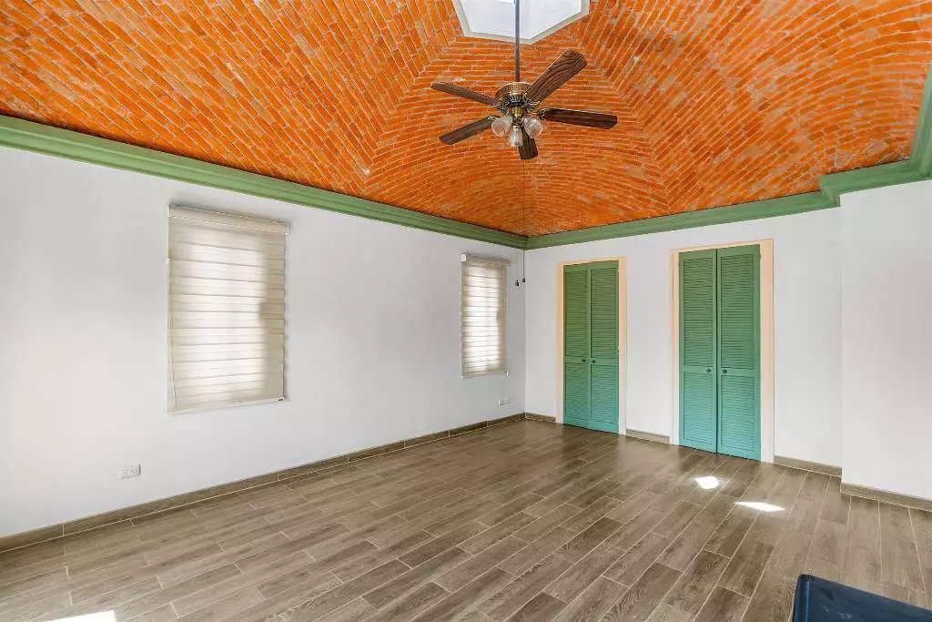 Casa Fuente Del Sol — Balcones, San Miguel de Allende — photo 17 — soaring brick vault, luminous and serene