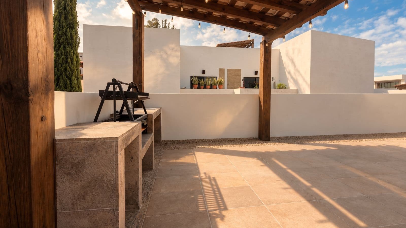 Casa Aura — Antigua Residencial, San Miguel de Allende — photo 20 — sun-drenched courtyard, rustic elegance