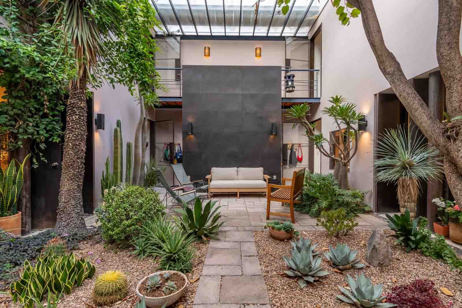 Casa Doce — Centro, San Miguel de Allende — photo 12 — serene courtyard oasis, sophisticated indoor-outdoor living