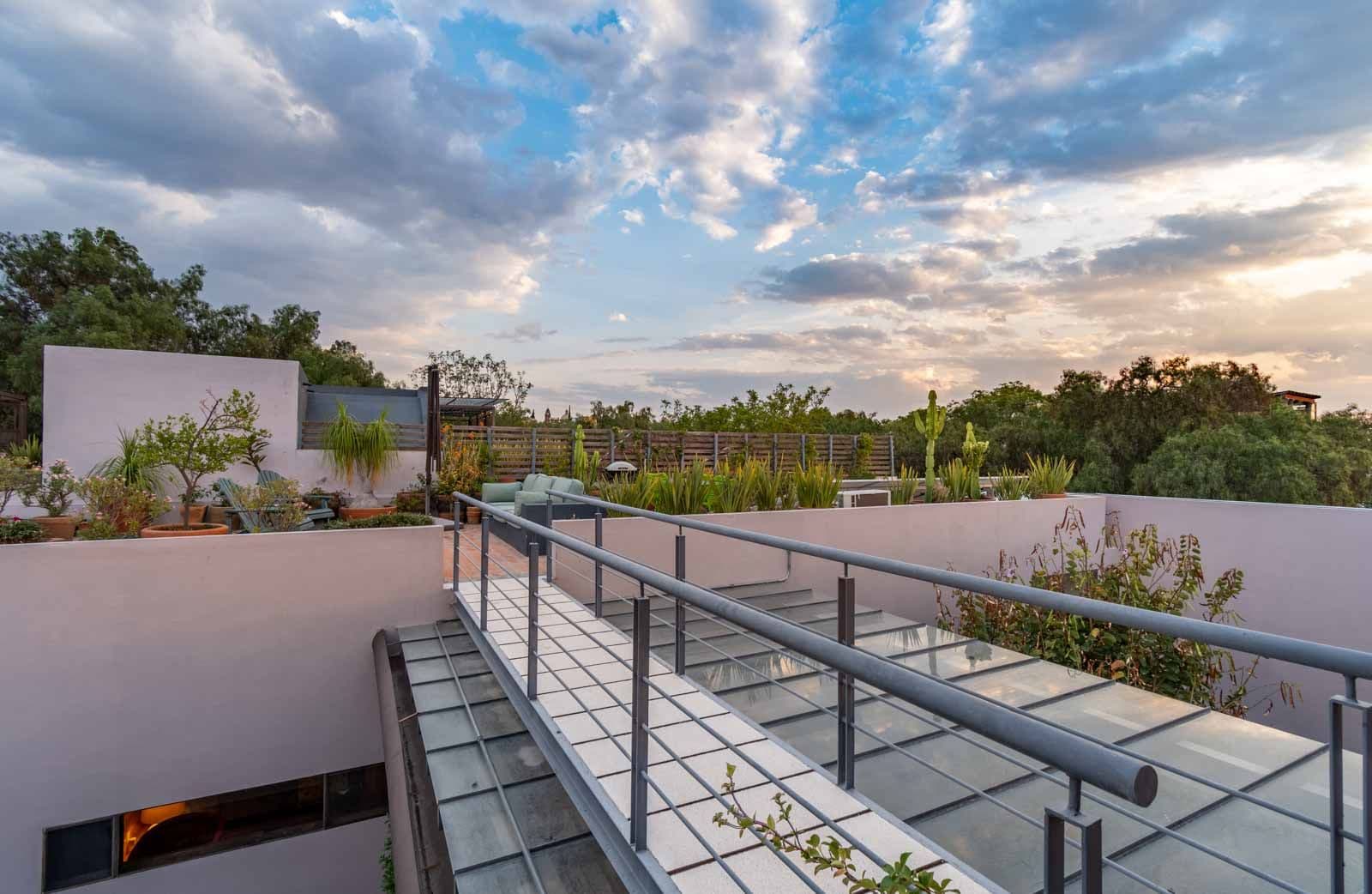 Casa Doce — Centro, San Miguel de Allende — photo 23 — sophisticated rooftop terrace, panoramic sunset views