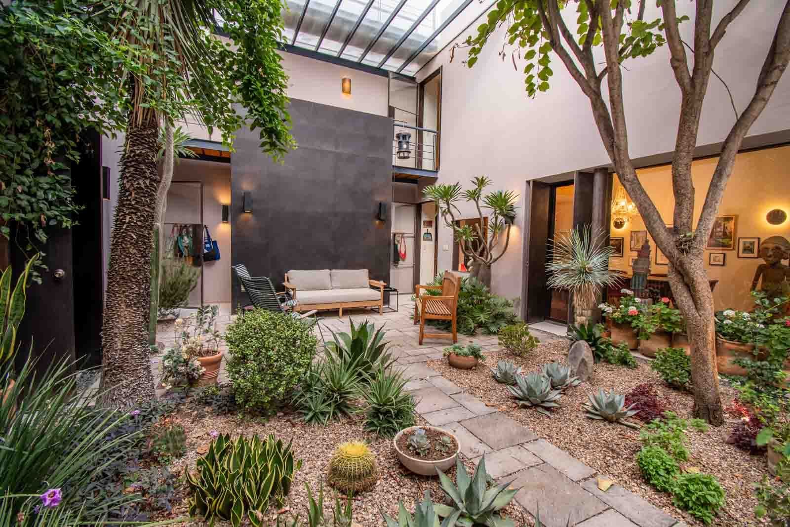 Casa Doce — Centro, San Miguel de Allende — photo 15 — serene courtyard oasis, lush botanical sanctuary