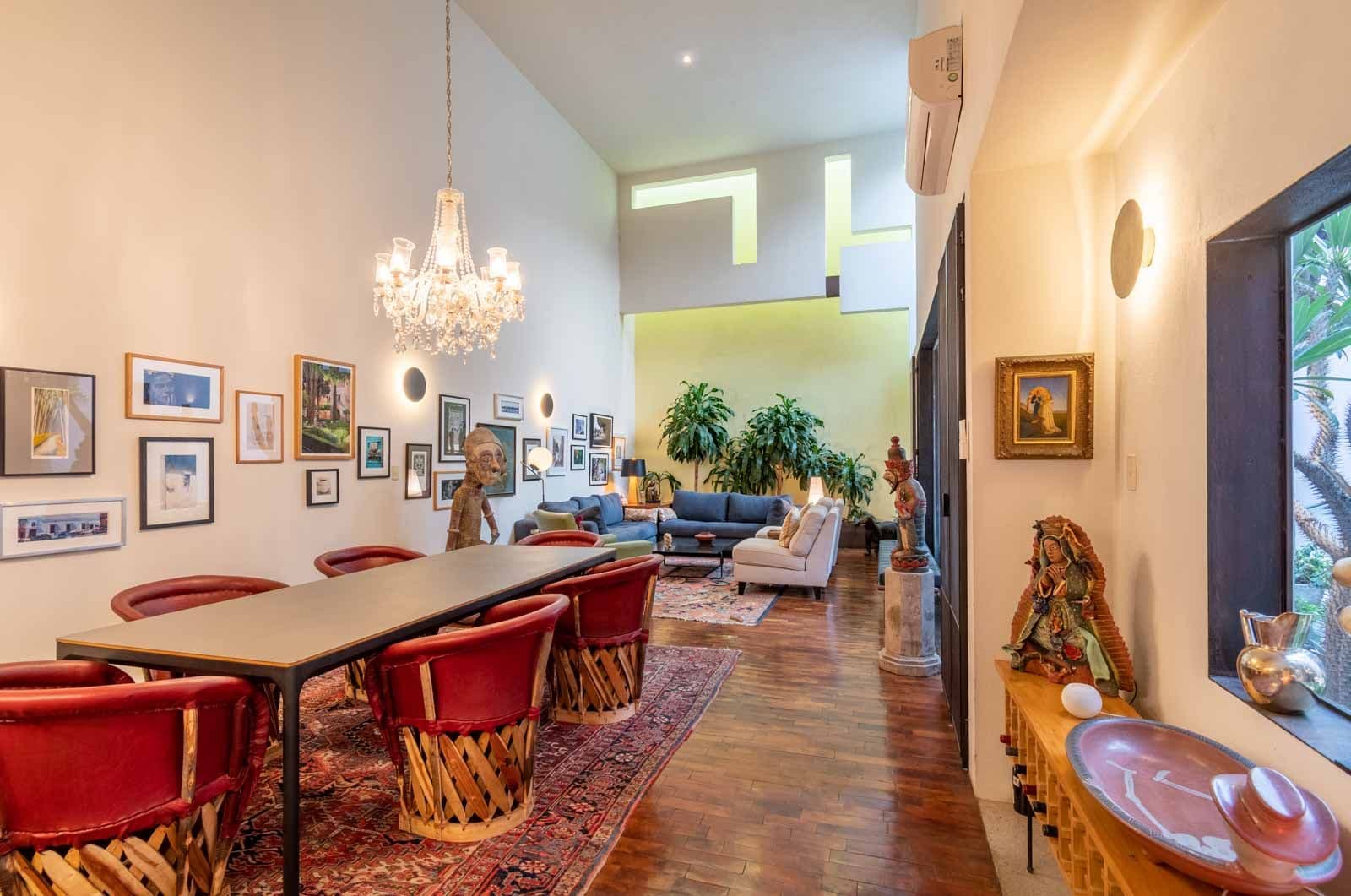 Casa Doce — Centro, San Miguel de Allende — photo 6 — elegant entertaining, soaring ceilings, curated art