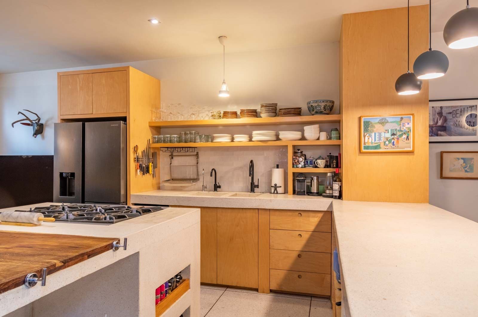 Casa Doce — Centro, San Miguel de Allende — photo 8 — warm wood kitchen, artfully curated