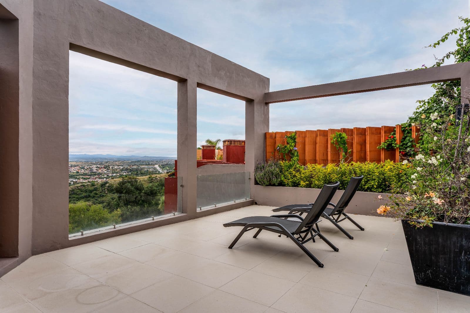 Casa Iluminada — Balcones, San Miguel de Allende — photo 18 — panoramic valley views, contemporary architectural elegance