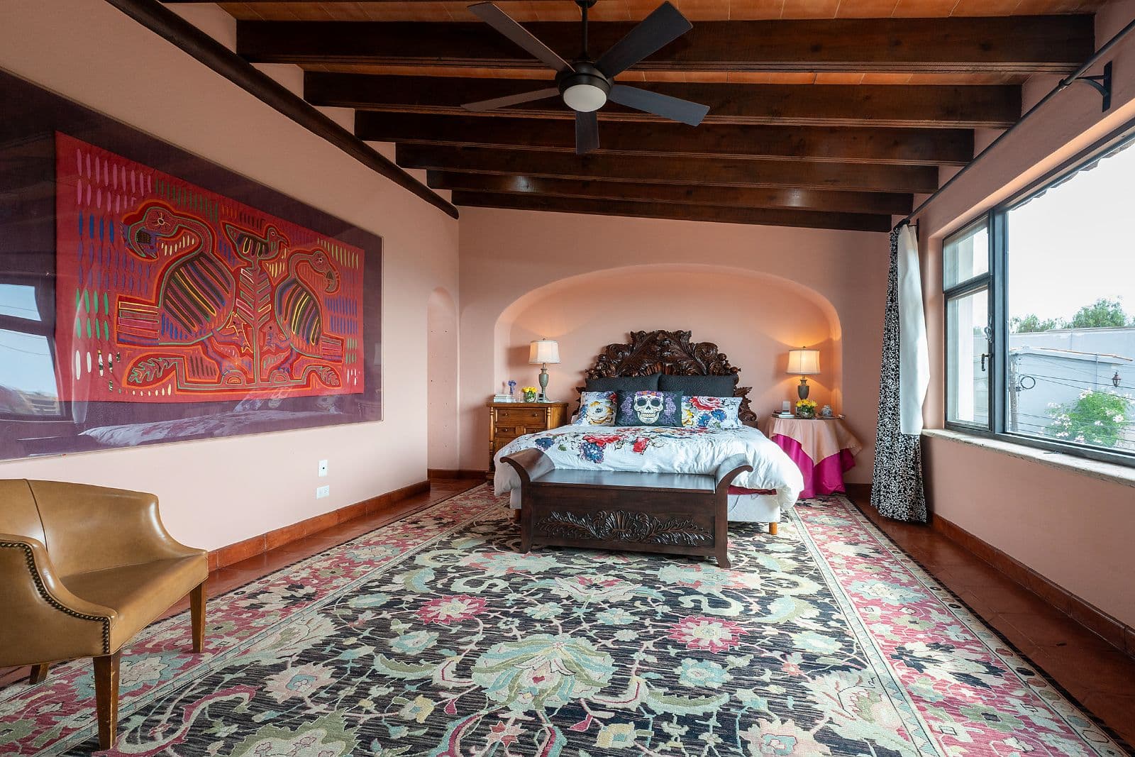 Casa Java — Atascadero (Arcos de San Miguel), San Miguel de Allende — photo 20 — artistic master suite with authentic charm