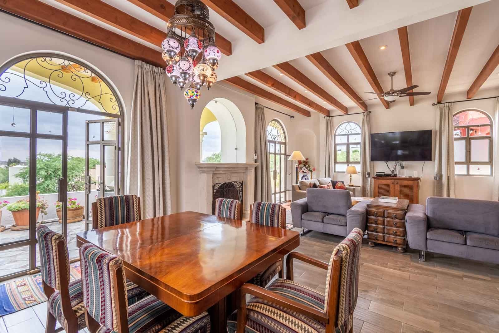 Casa Dar — El Capricho, San Miguel de Allende — photo 12 — luminous open-concept entertaining sanctuary