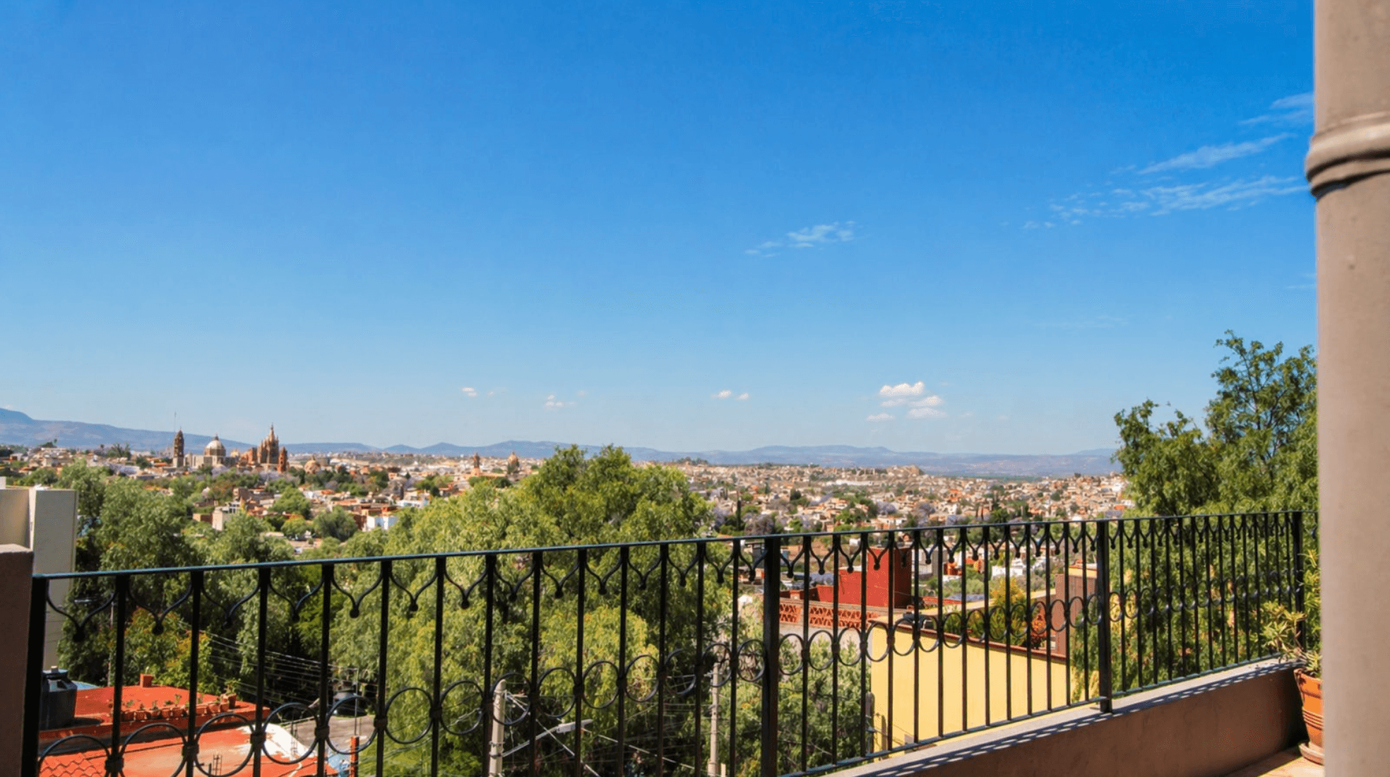 Casa Zen — El Obraje, San Miguel de Allende — photo 19 — panoramic cityscape terrace, breathtaking architectural views