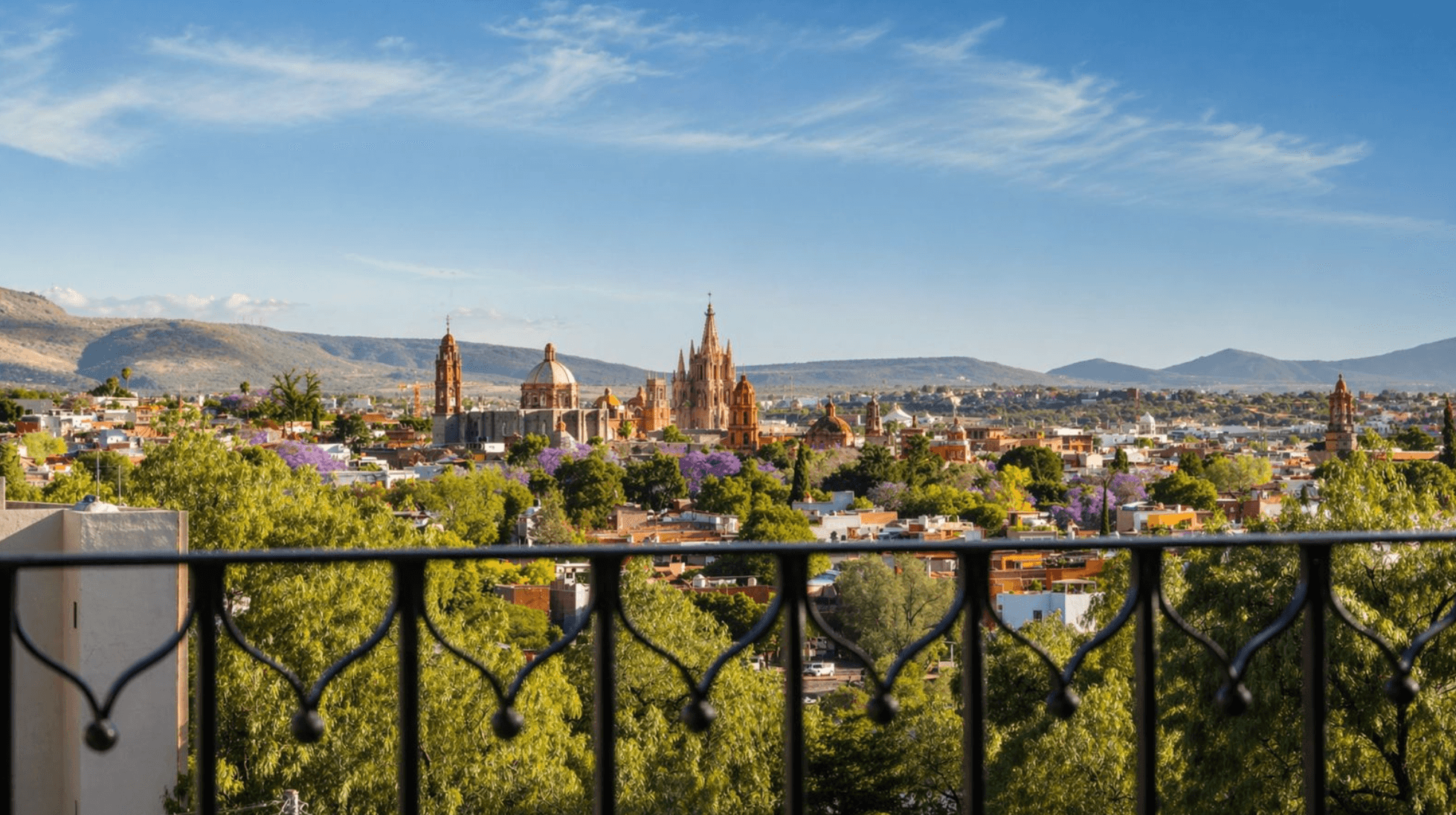Casa Zen — El Obraje, San Miguel de Allende — photo 21 — breathtaking colonial cityscape, panoramic vistas
