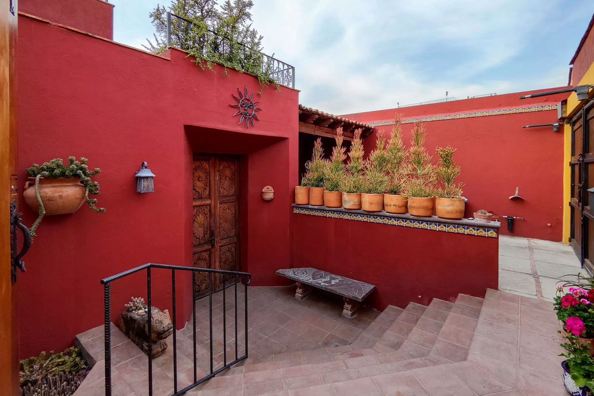 Casa Colina — Balcones, San Miguel de Allende — photo 20 — vibrant courtyard, authentic mexican charm