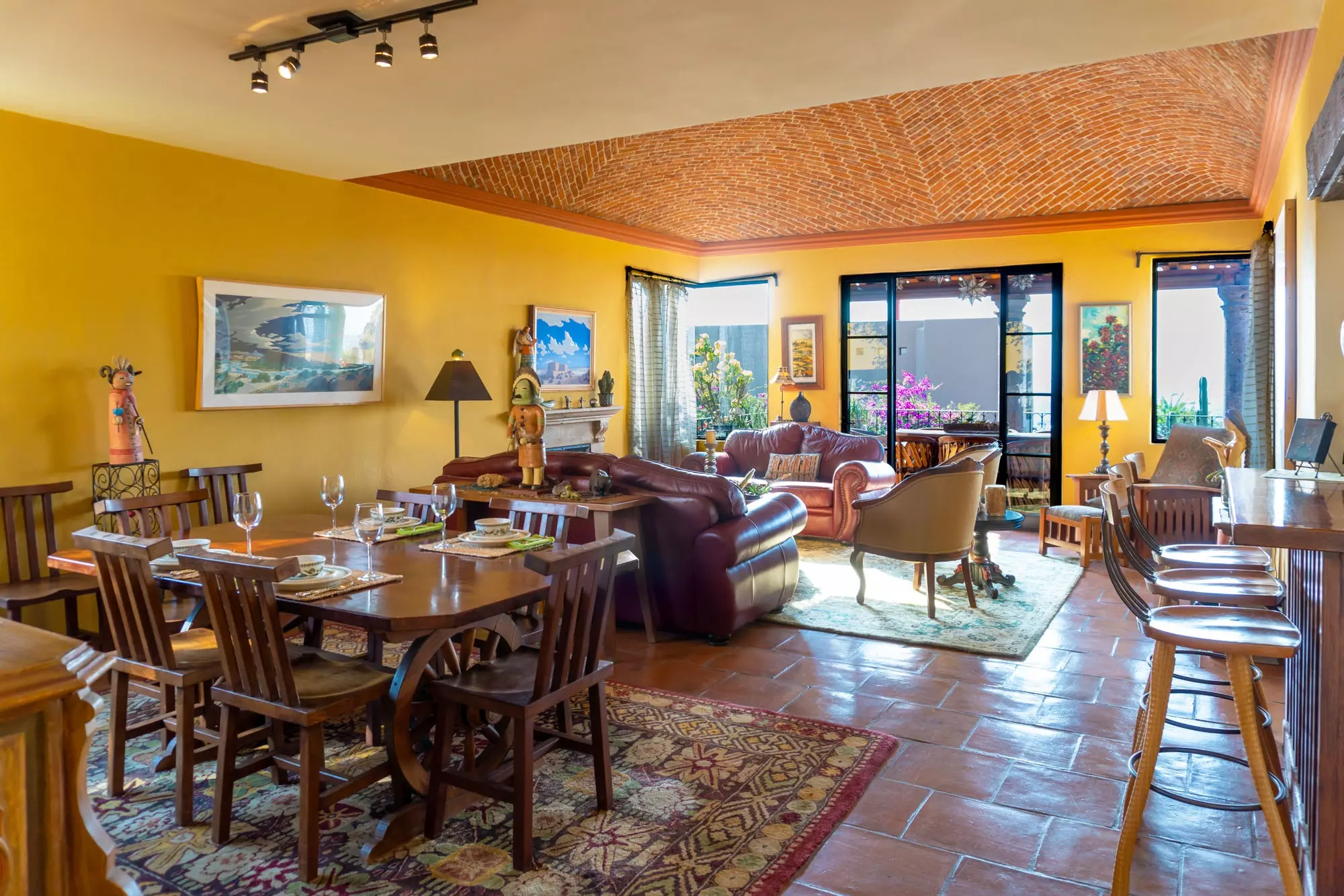 Casa Colina — Balcones, San Miguel de Allende — photo 3 — sunlit luxury living with terrace views