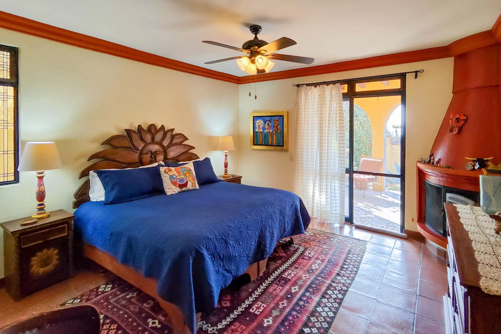Casa Colina — Balcones, San Miguel de Allende — photo 10 — charming master suite with terrace views