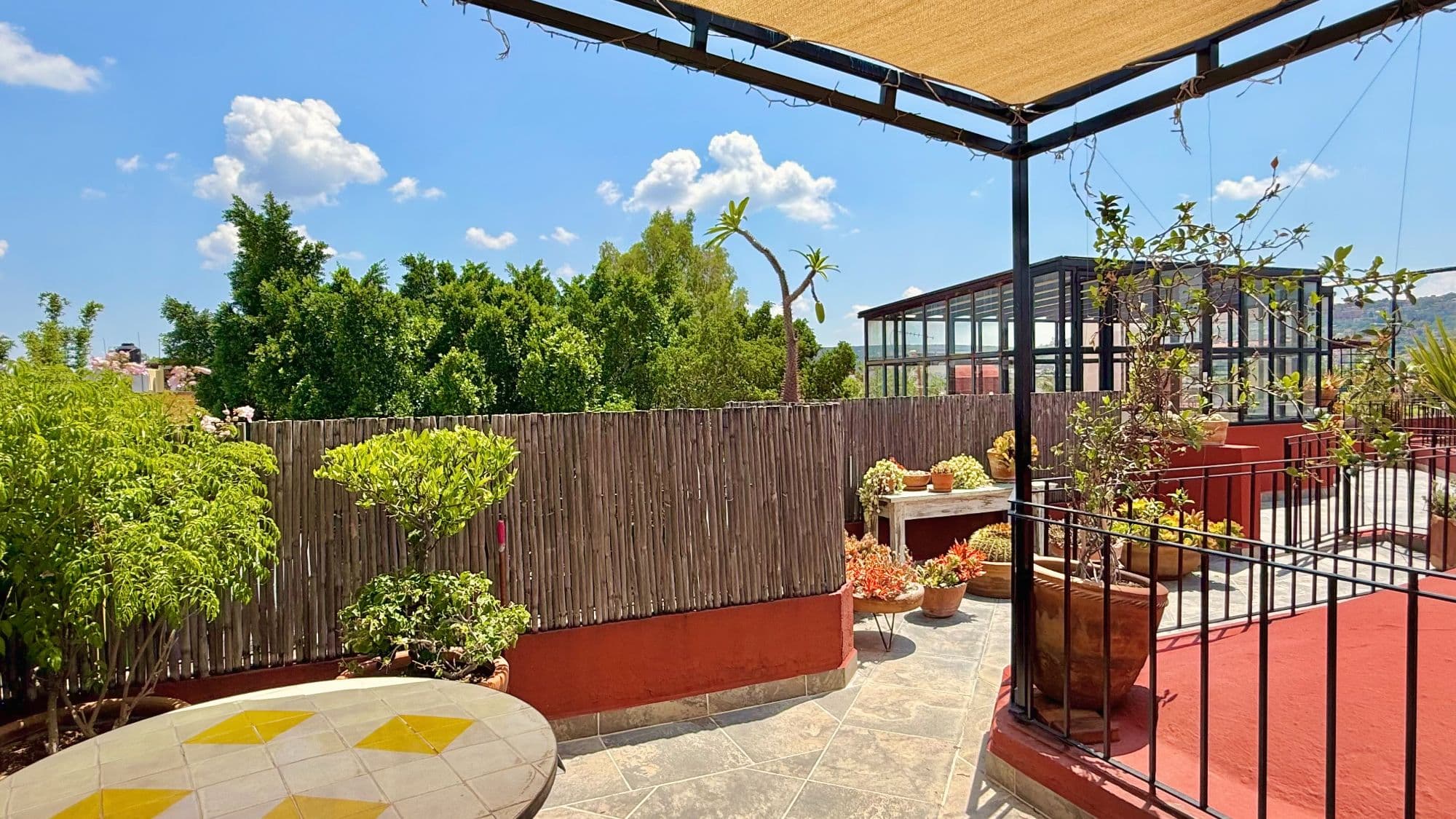 Casa Esperanza San Antonio — San Antonio, San Miguel de Allende — photo 20 — serene rooftop oasis, mountain views