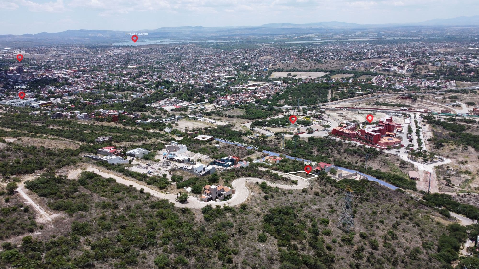 Lote Vista Real — El Obraje, San Miguel de Allende — photo 4 — panoramic valley views, elevated hillside sanctuary